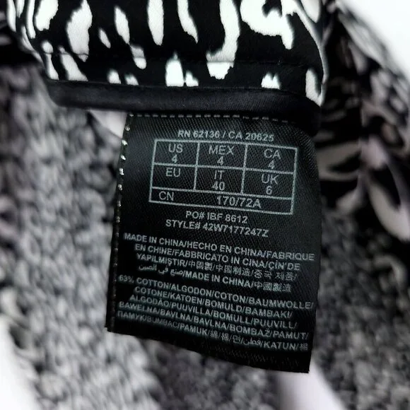 Guess By Marciano Pants Size 4 Animal Cheetah Print Zip Ankle 28" Inseam - Picture 9 of 15